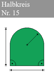 Halbkreis Nr. 15