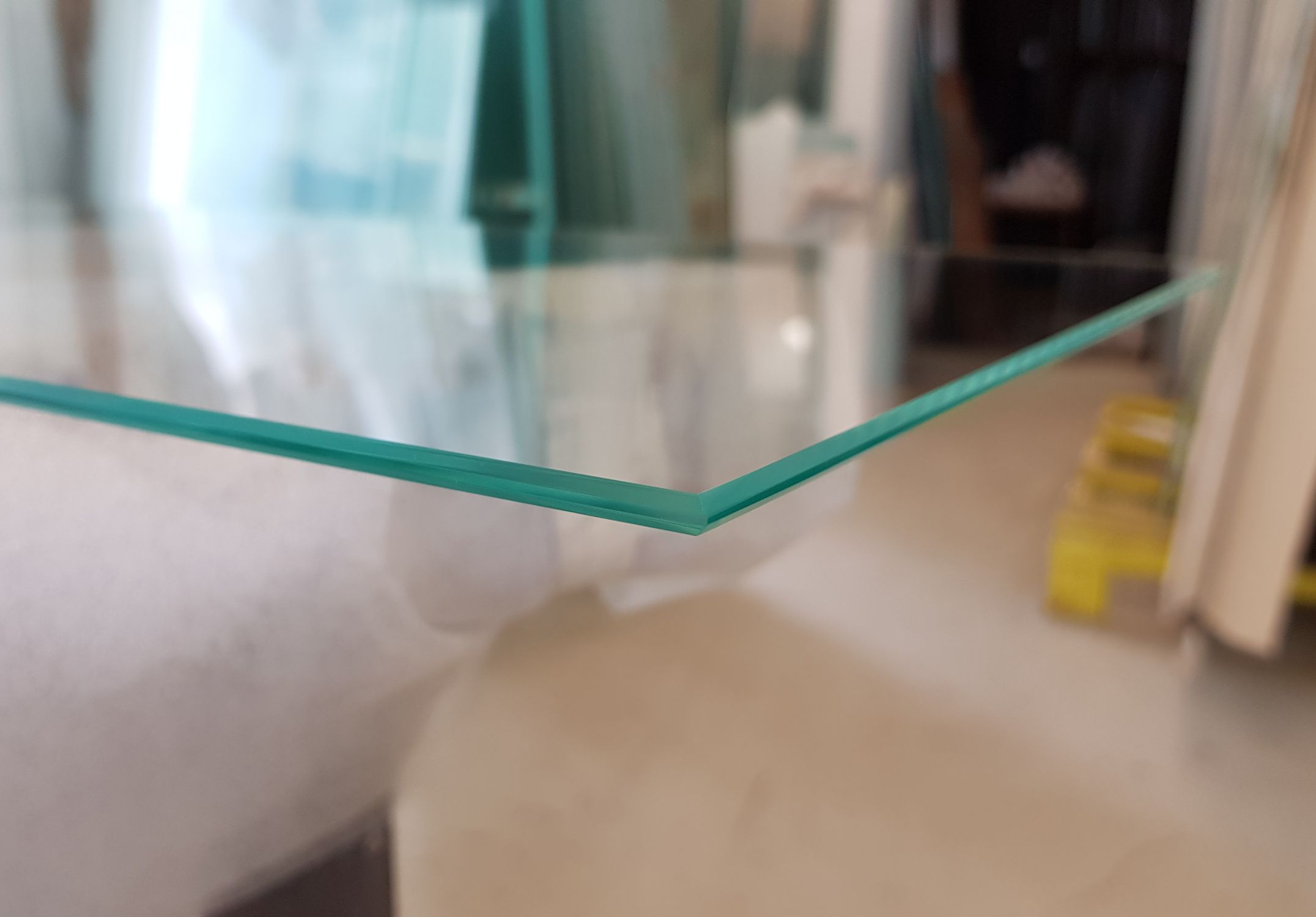 Floatglas 4 mm, Modell nach Schablone/Zeichnung