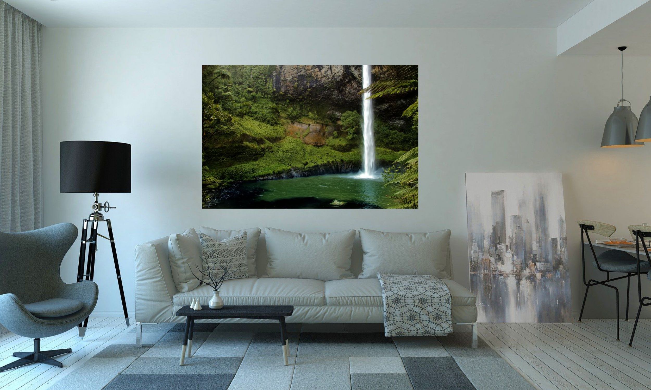 Wandbild "Wasserfall"